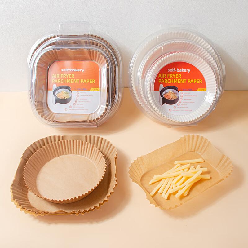 ZISIZ Runde Heißluftfritteusen-Pergamentpapier-Einlagen