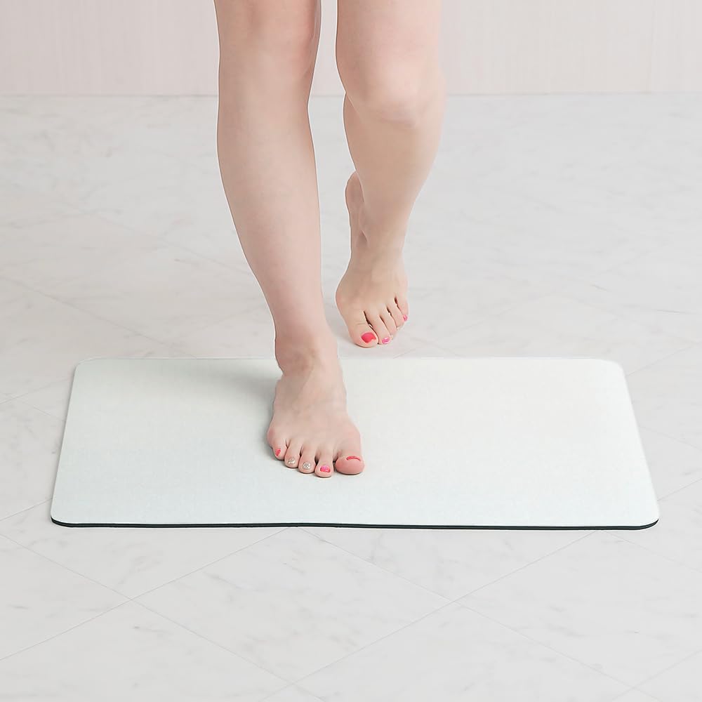 x Bath lava soft bath dries faster than diatomaceous not bath foot mat x 40 cm Smilemode [Quick-drying Antibacterial] mat, stone, mat, earth,