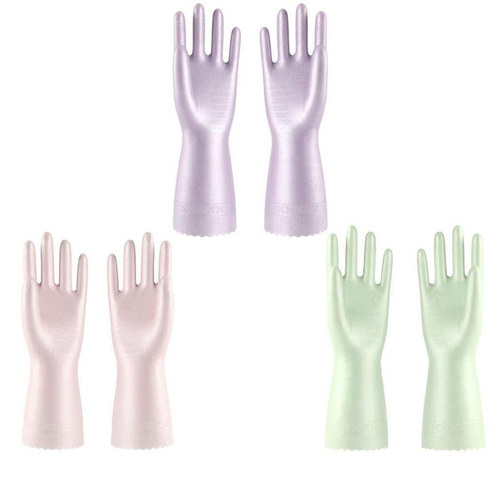 Odolné PVC kuchyňské čisticí rukavice na mytí nádobí, prádla, domácí práce S/M/L
