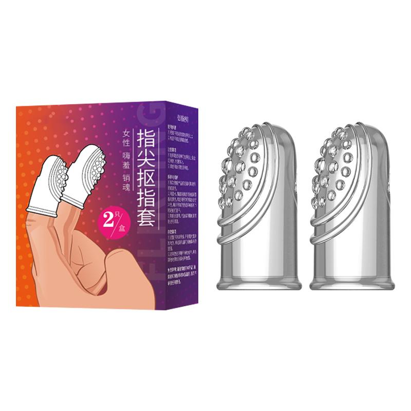 Sex Toys Silicone Finger Sleeve Vibrator G Spot Massage Vagina Strapon Clitoris Stimulator For Women Adults Female Masturbation