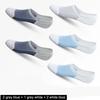 5 Pairs/pack  Man New Style Mesh Breathable Short Socks Male Sweat-absorbent Silicone Cotton Socks Men's Invisible Socks