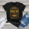 Trends Honey Bee T Shirt 00s Vintage Unisex Casual Female Tops Tees For Women Clothing Summer 2024 Graphic T Shirt