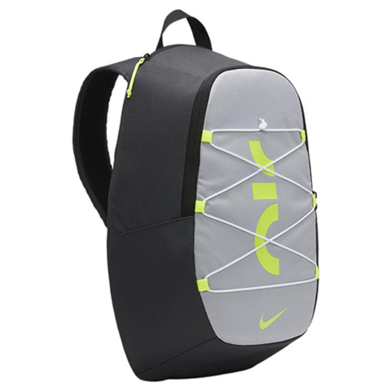 Nike Fabric Backpack Regular Unisex Black Gray Green Lightweight Casual DV6246-060