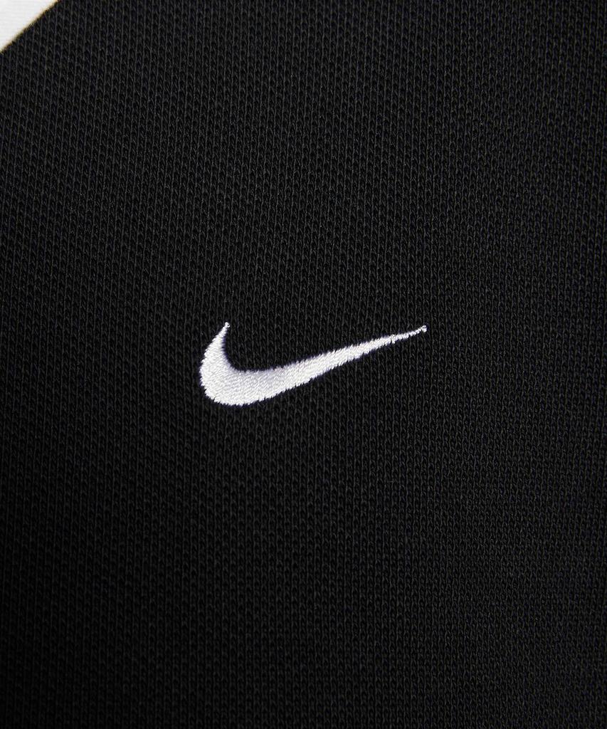 NIKE Sportswear Oversized Long Sleeve Polo W - Black:White / If0358-010
