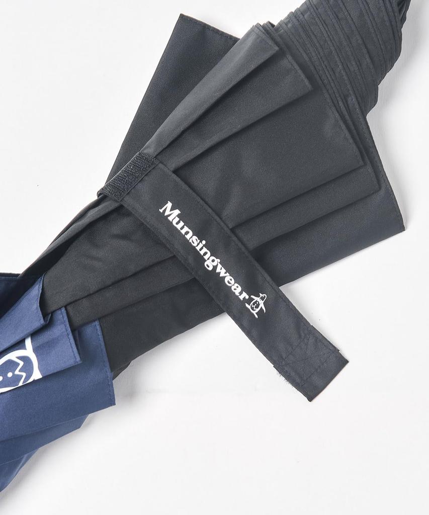 Parapluie Golf Aero Long High Sun NVBK x F [Munsingwear], Stream, Parapluie, Léger, Résistance, Protection, Golf, (Marine Noir)