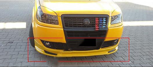 

Передняя нижняя накладка (под покраску) для Fiat Doblo I 2005-2010 гг