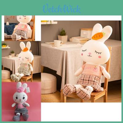 Charming High-quality Stuffed Rabbit Toy Available In Multiple Colors For All Ages