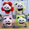 Mini Plush Toy Claw Machine Keychain Charms