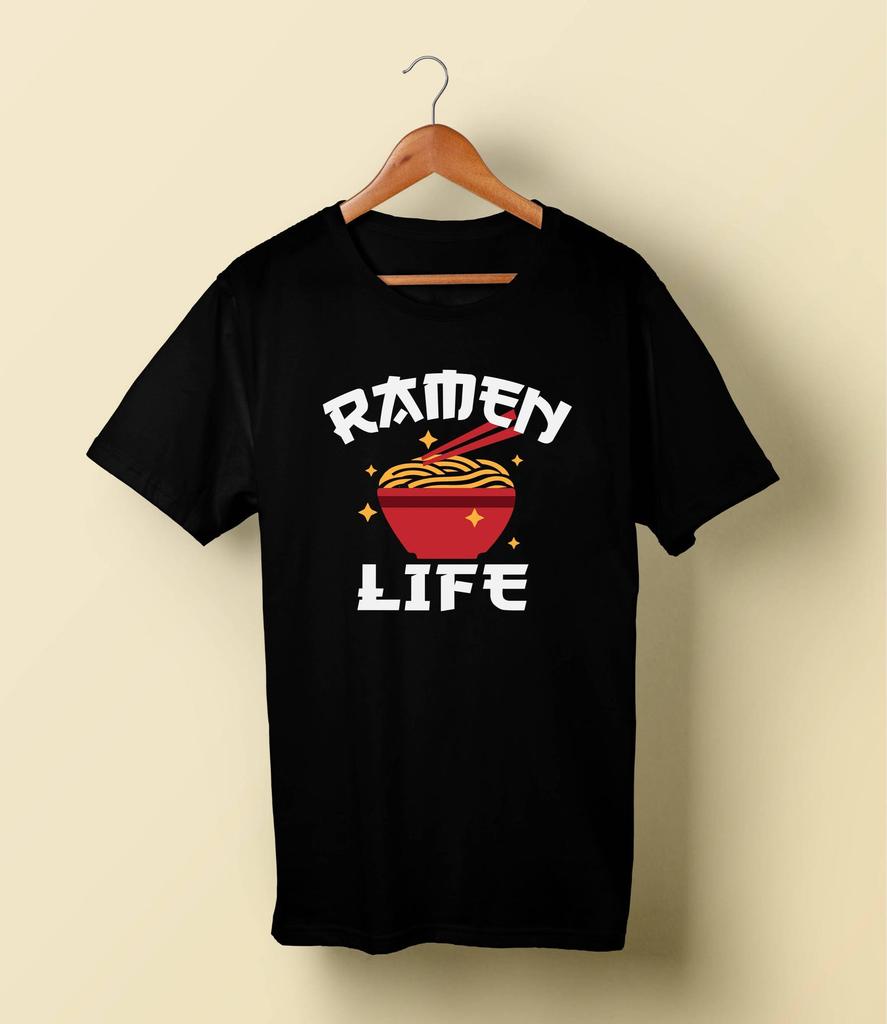 Ramen Life Shirt Funny Noodles Bowl T-Shirt Anime Noodle Shirt Giapponese Shirt Ramon lover Student Shirt Raman T-Shirt Giapponese Food Tee