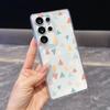 Pastel Triangles Pattern Phone Case for Samsung Galaxy S26 S25 S24 S23 S22 S21 S20 FE Plus Lucency TPU Protection Cover