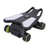 Ab Wheel Trainer with Support Board Automatic Rebound Abdominal Exercise Roller for Men and Women Home Gym
