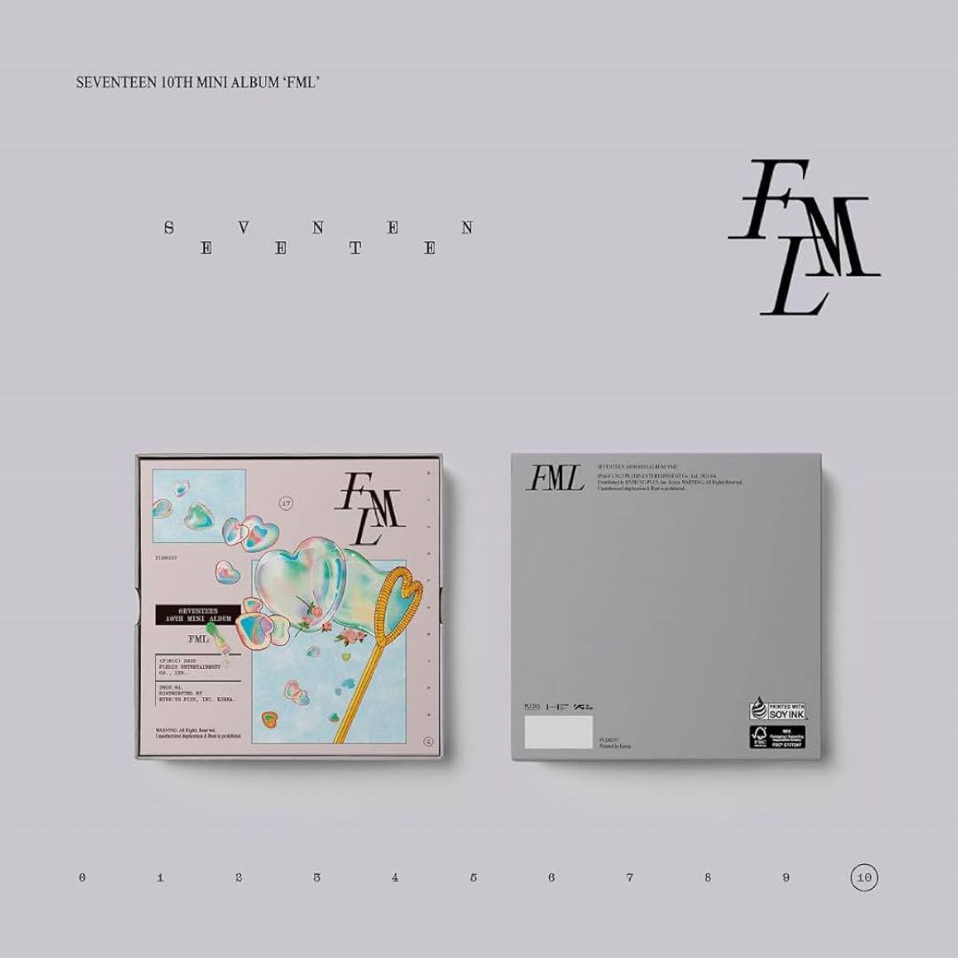 

[USED] SEVENTEEN 10th Mini Album “FML” (CARAT