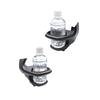 Tsuchiya Yac Drink Holder for Driver Seat and Passenger Seat Set for Toyota Crown Exclusive SY-CR1 SY-CR2 Vehicle Exclusive YAC Air Vent