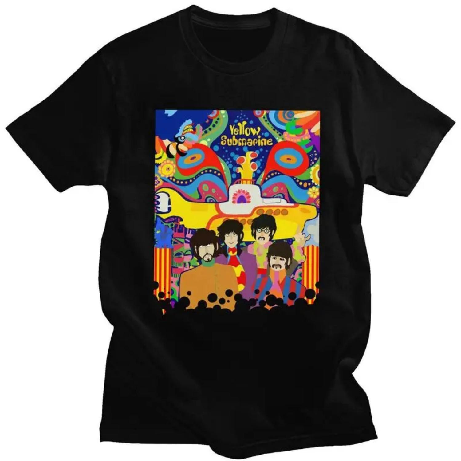 

Custom The Beatle Heavy Metal Rock T Shirt Men Short Sleeves 100% Cotton T-shirt Leisure Tee Tops Fashion Tshirt S
