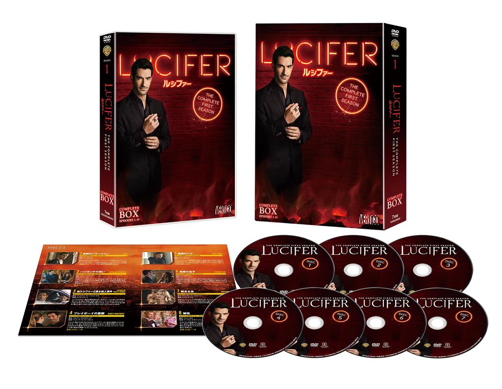 LUCIFER Complete Box Set <First Season> (7 Discs) [DVD]