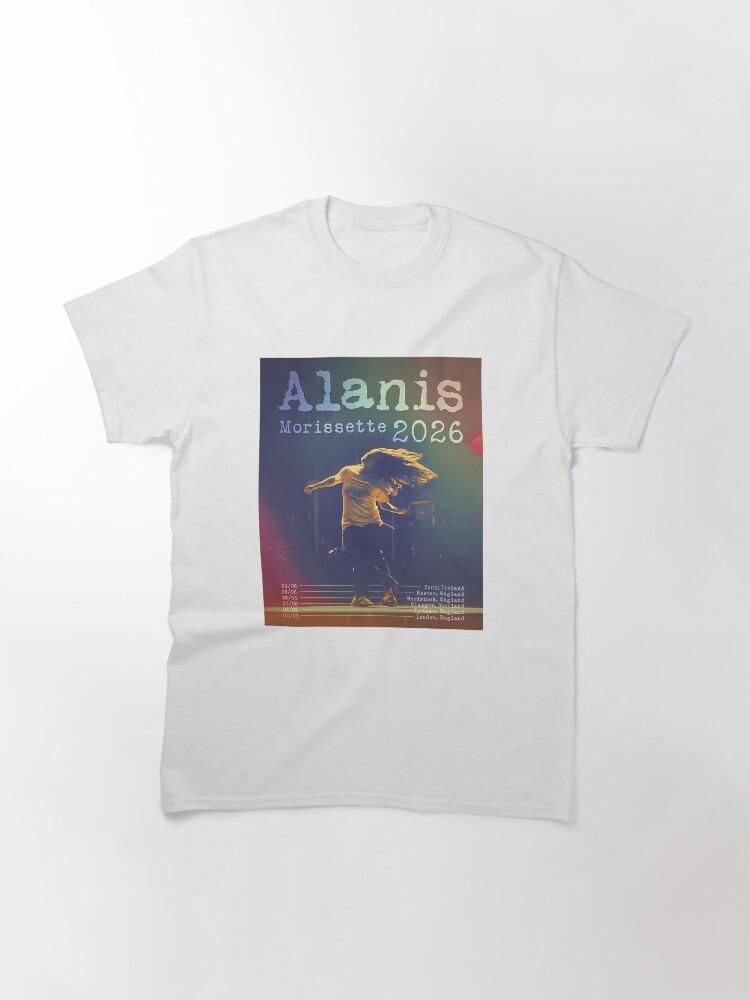 Alanis Morissette Alanis Morissette UK Little Jagged Pill Tour 2026 Klassisches T-Shirt