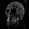 Halloween Skull Model Interior Decoration Resin Skull Head Halloween Whole Person Mold Home