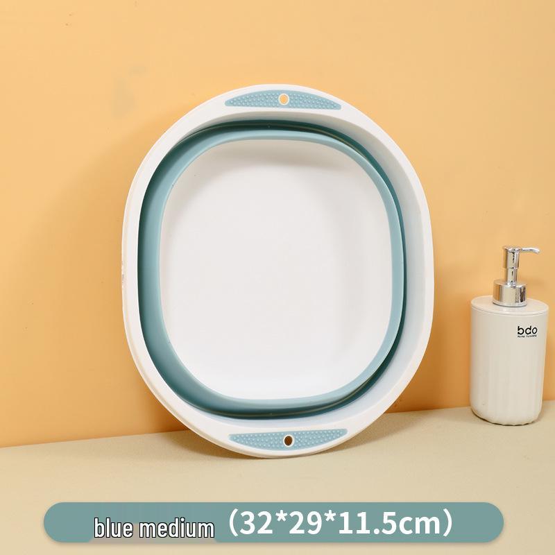 Large Foldable Washbasin for Home, Dorm, Baby & Travel - Multifunctional, Portable Laundry Basin