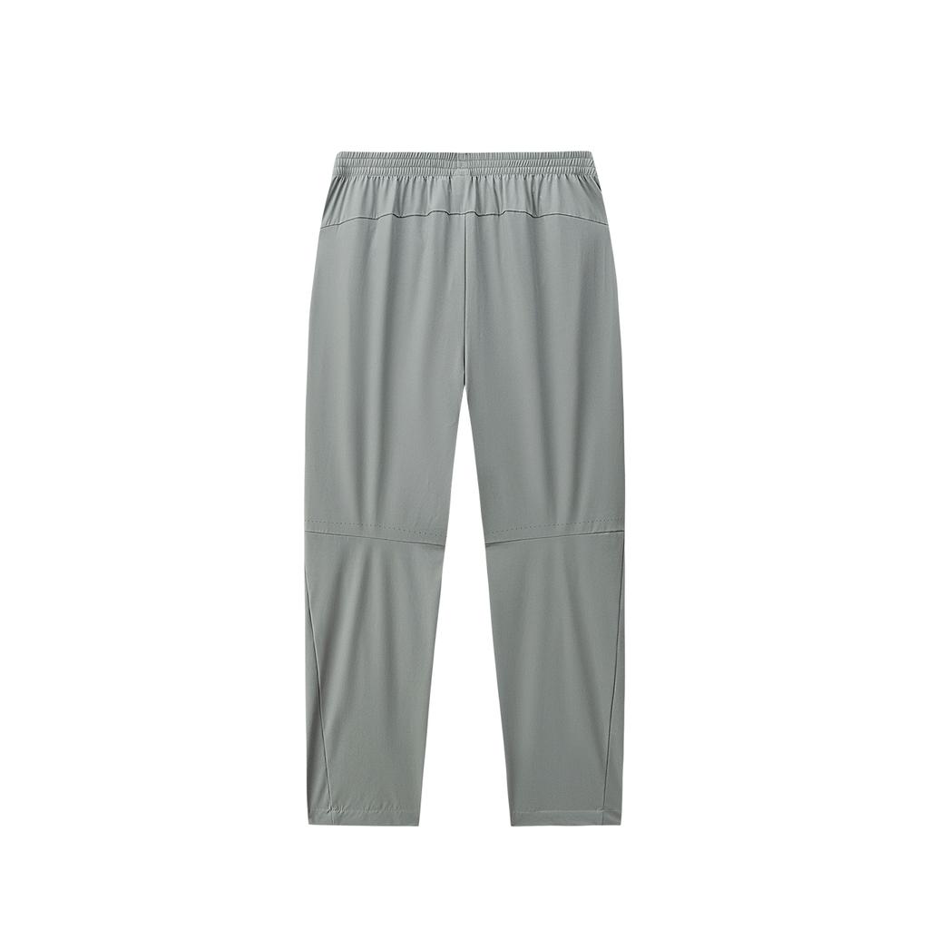 Anta Training Long Pants Woven Summer Casual Pants Men bottoms Granite-Gray 952627505-1