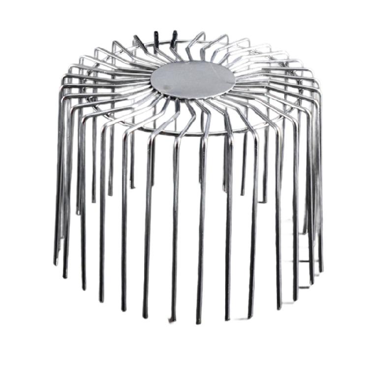 Outdoor Balcony Drainage Cover Stainless Steels Pipe Guard Leaf Debris Trap Downpipe Strainer Rain Pipe Caps Enduring