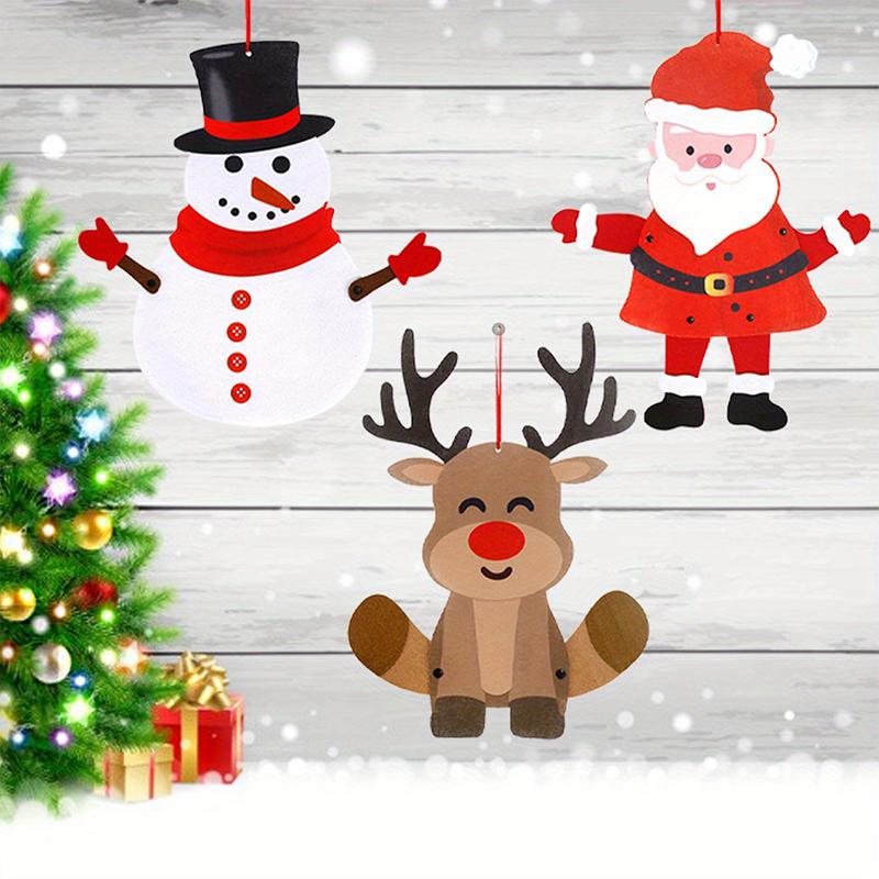 

Cartoon Festival Party Decoration Christmas Decoration Christmas Felt Pendant
