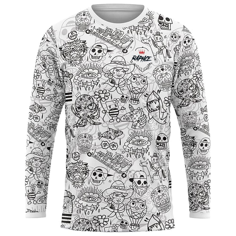 

Men s Cycling Jersey UV Protection Mountain Bike T-Shirt MTB Cycling Jersey Off-road BMX Motocross Cycling Jersey Bicycle Long S XXXL ваніль