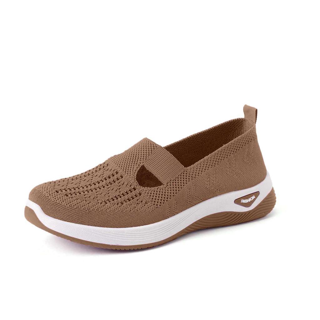 Women's 2025 Autumn Breathable Old Beijing Cloth Shoes for Middle-aged and Elderly - Large Size