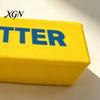 Hand Squeeze Stress Reliever Butter Stick Slow-Rising Toy Soft PU Fidget Realistic Sensory Ball Portable Decompression Gadget for Kids Adults