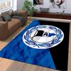Blue and Black Flag Pattern Suitable As a Non-slip Mat for the Living Room or Bedroom Sofa
