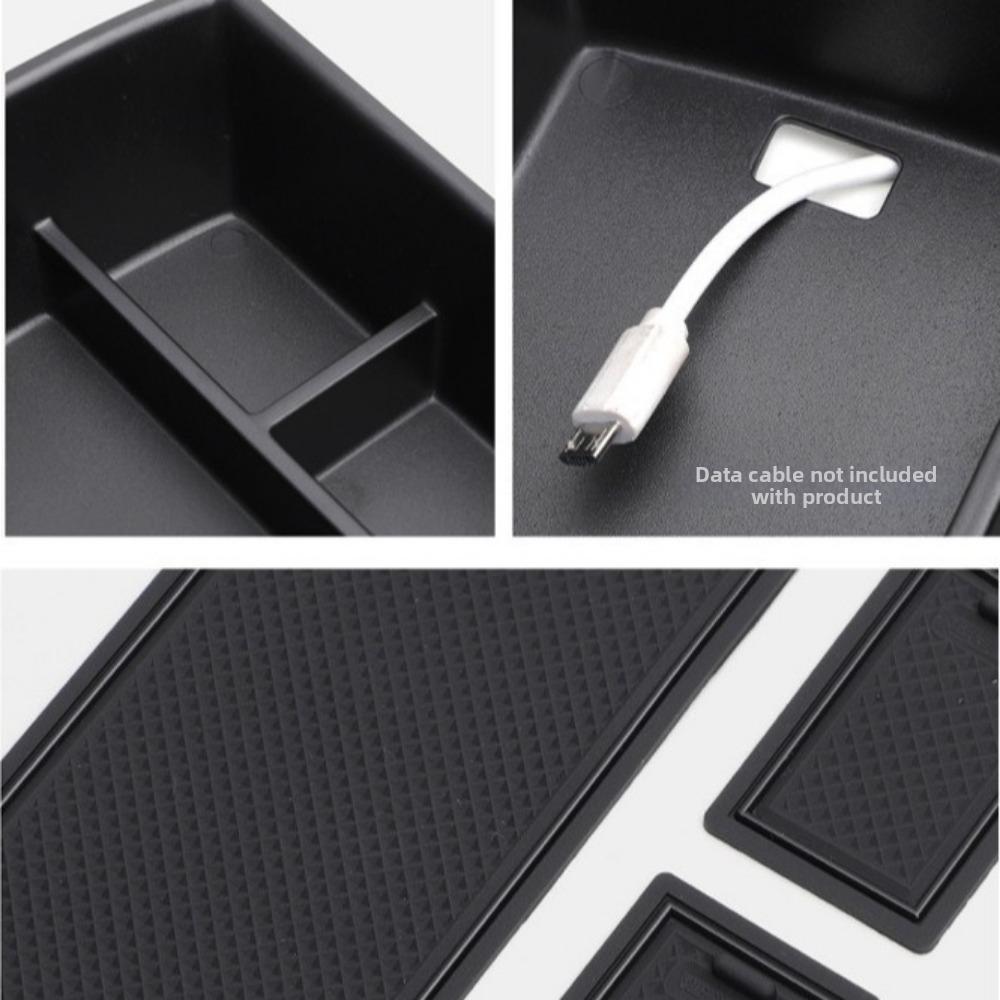 Non-Slip Center Console Tray Fits 2024-2026 Models Car Organizer Case Auto Interior Use