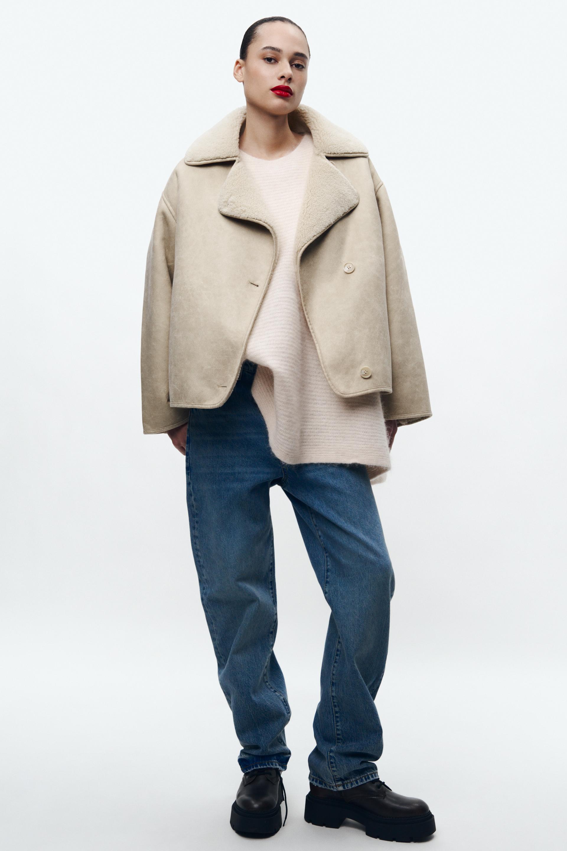 

ДВУСТОРОННЯЯ КУРТКА СВОБОДНОГО КРОЯ ZW COLLECTION