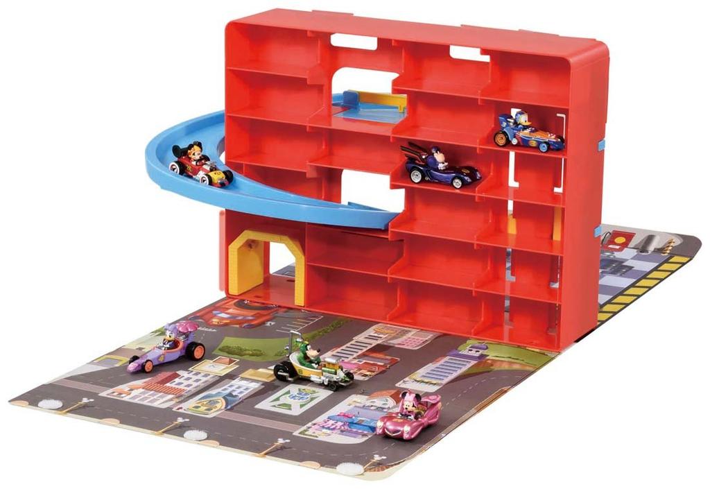 Panoramatický kufřík Tomica Disney Mickey Mouse a Road Racers