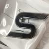 S Letter Personalized Car Labeling, Three-dimensional Decorative Label for the Hood and Trunk, Appearance Modification Accessories