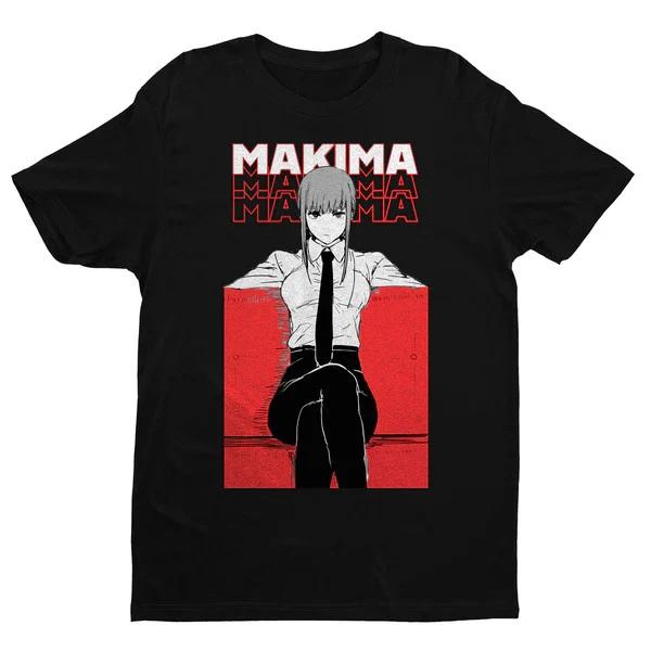 Makima ChainsawUnisex TShirt Size S 4XL Gift For Friends V2 S