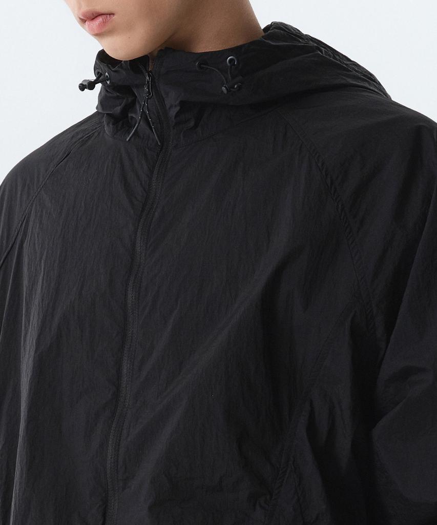 Musinsa Standard [City Leisure] Sheer Windbreaker Jacket [Black]