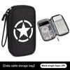 Car Logo Data Cable Storage Bag Waterproof Travel Organizer Bag For Jeep JK JL JKU TJ YJ CJ Wrangler Rubicon Grand Cherokee Tr1