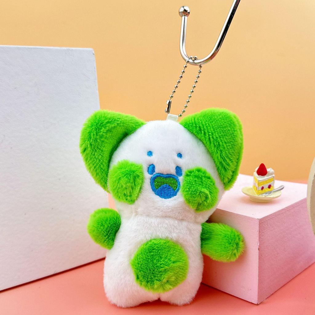 Portachiavi Peluche Bambola Mostro Occhi Grandi