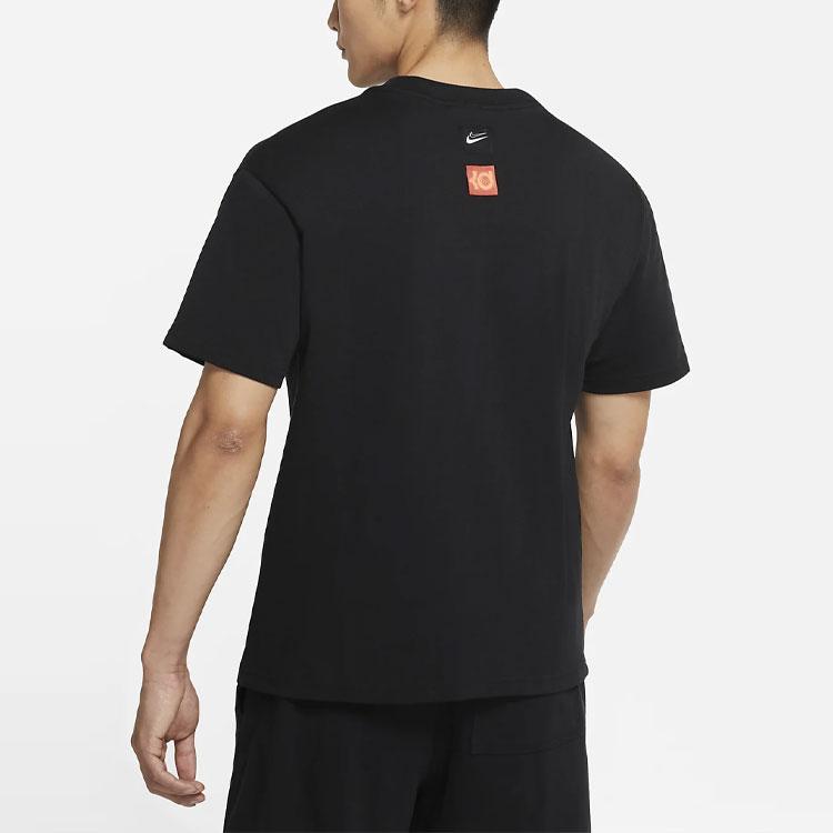 Nike KD Slim Reaper Basketball Sports Print Loose Short Sleeve T-Shirt Men Tops Black DD0778-010