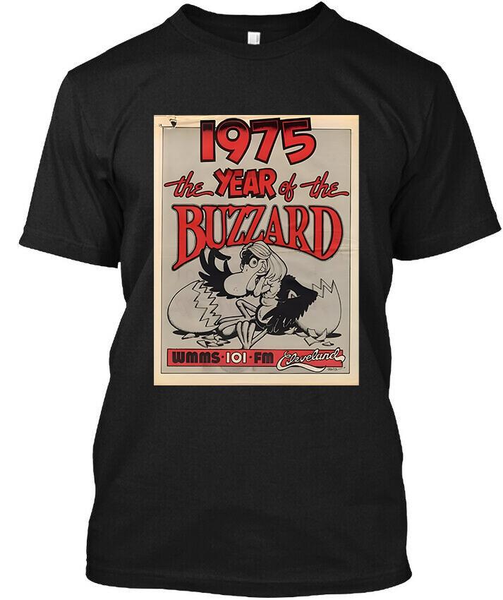 NWT! WMMS 1975 Year of the Buzzard American Radio Station T-Shirt Size S-4XL M