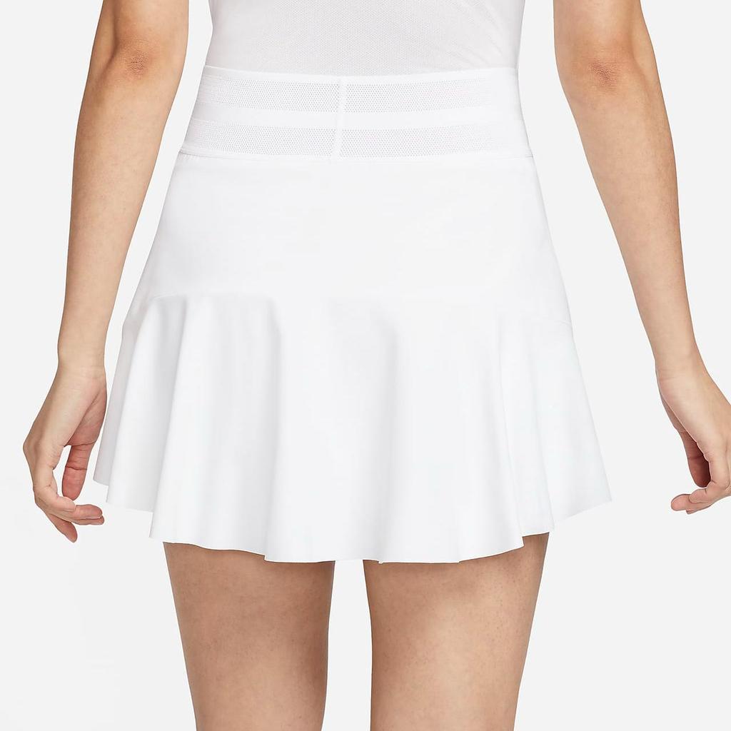 Nike Solid Color Quick-Dry Tennis Skirt Women Skirts White DH9553-100