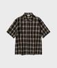 NONBLANK Flannel Ombre Check Hs Shirt_Beige