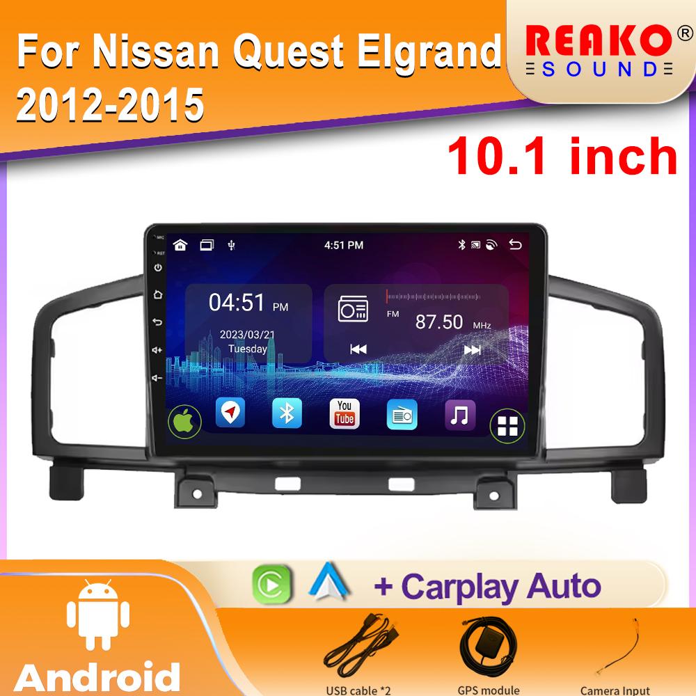 

Android Car Radio для Nissan Quest Elgrand 2012-2015 Видео Мультимедиа Bluetooth Плеер Навигация 4G GPS Carplay стерео 4 core 1GB+32GB carplay