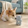 Squeaky Plush Toys for Small Dogs Stuffed Animal Dog Chew Toy, Bear Bunny Crinkle Interactive Boredom Relief Accessories Snuffle Toy with Center Hole