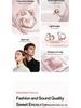 Smart M106 Heart-shaped Open Ear Clip Bluetooth Earphones