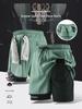 Pantaloncini Sportivi Unisex a Doppio Strato Anti-Esposizione per Corsa e Escursionismo