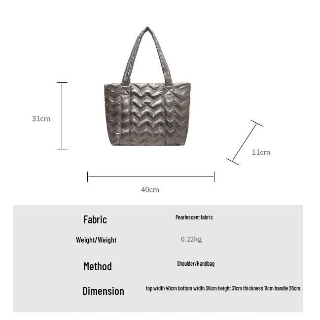 Borsa Tote in Cotone Versatile e Leggera 2025 - Borsa a Spalla Casual da Donna ad Alta Capacità