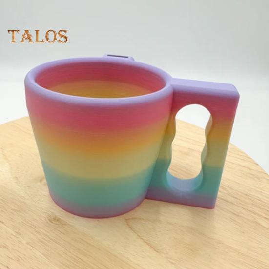 Ice Cream Pint Holder Reusable 3D Printed Insulated Containers Sleeve with Spoon Handle BPA-Free Anti-Freeze Grip Ice Cream Racks for Yogurt Desserts