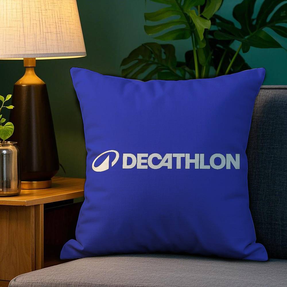 C-Classic D-DecathlonS Pillow Case Plush Fabric Soft Double Sided Print Home Sofa High Quality Cushion Cover Throw