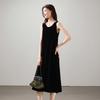 100% Mulberry Silk Velvet Vest Dress