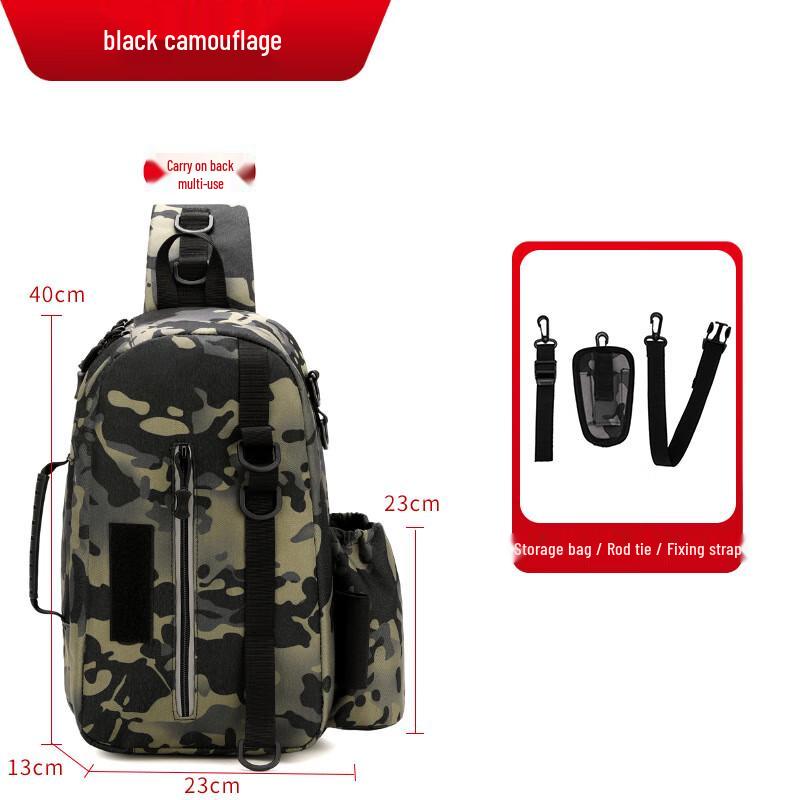 Brangdy Multi-functional Fishing Rod Bag One Size